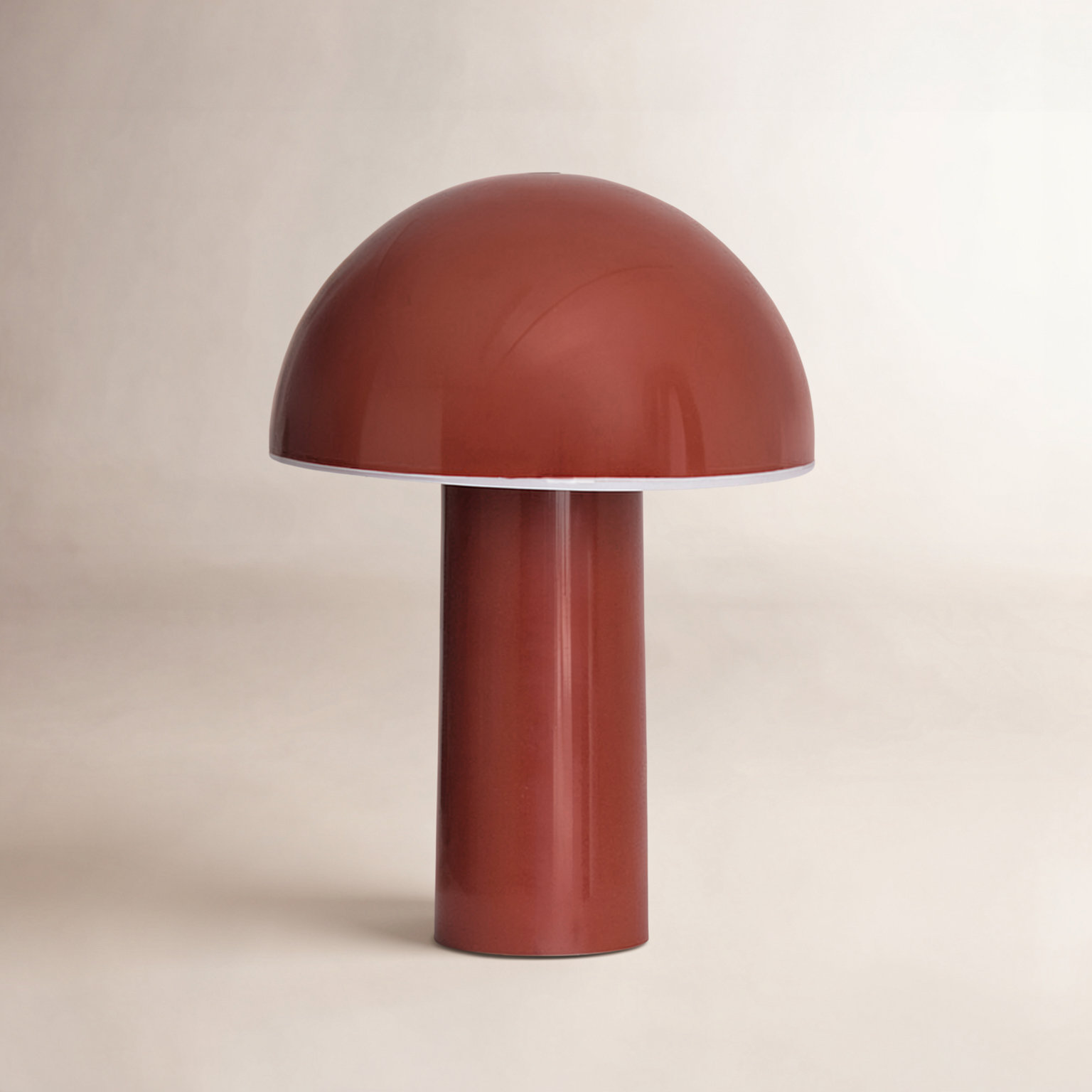 Argent Desk Lamp, Red