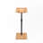 Ceilia C-shaped Oval End Tables with Slots