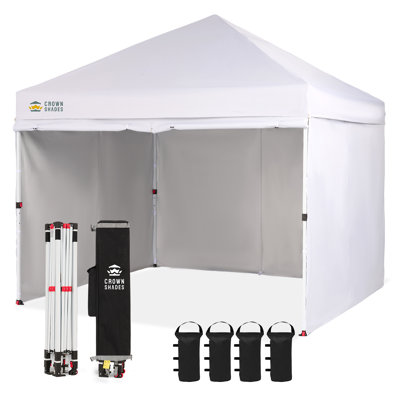 Commercial 10 Ft. W x 10 Ft. D Instant Canopy Pop Up Tent with Center Lock