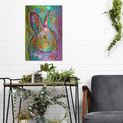 August Grove® 'Sgt Bunbun Reporting For Snacks' by Dean Russo Metal Wall Art
