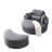 Elizandro 51 Wide, Swivel Chair, Lounge Club Chair with Storage Ottoman, Single Sofa Couch-2029363359