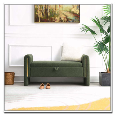 Banc de bout avec accoudoirs et rangement Modern