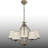 5 Lights Metal Body Fabic Cap Classic/Traditional Chandelier