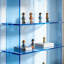 Console moderne en acrylique avec tablettes-133242914