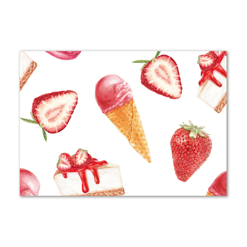 Dessert - No Frame Print on Canvas