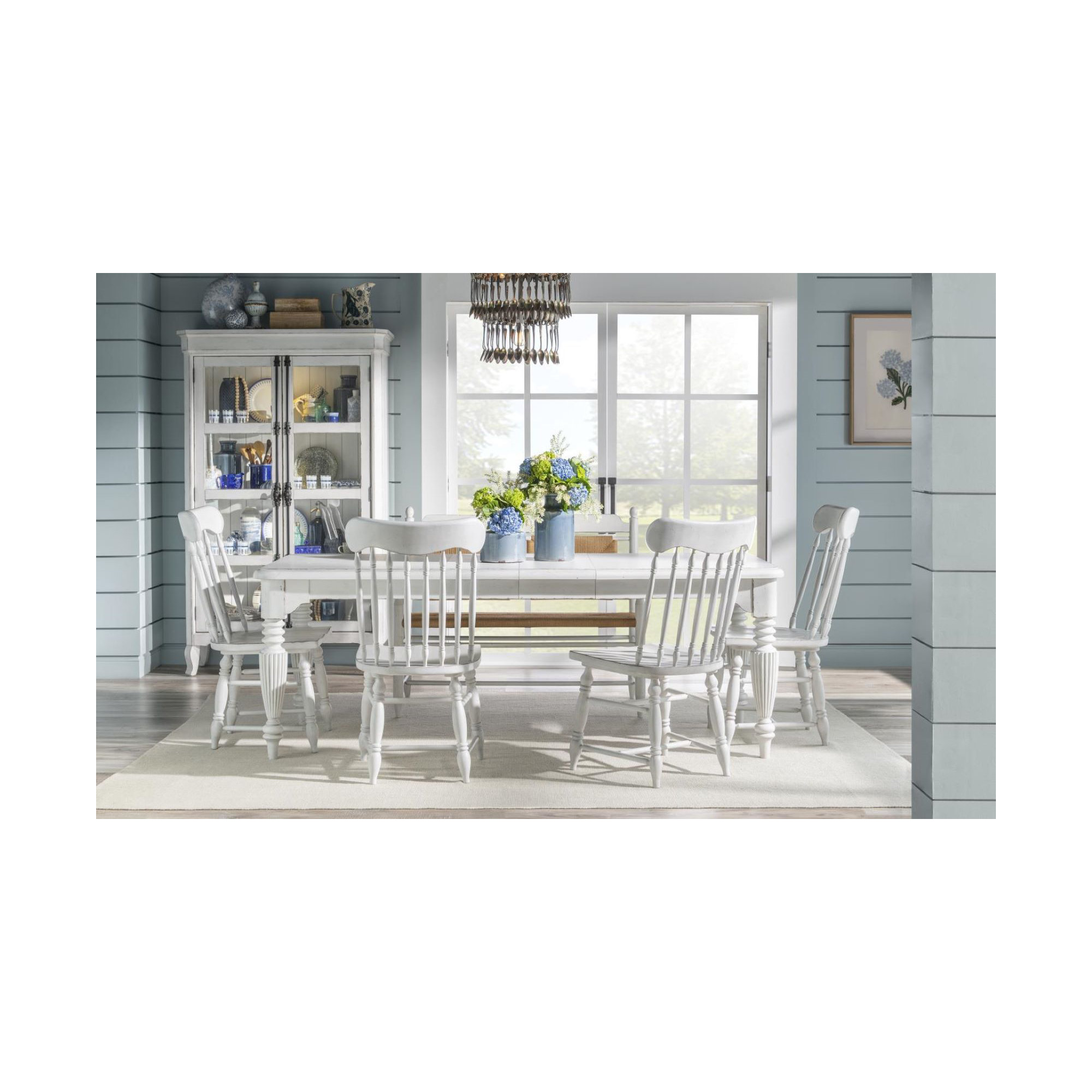 Country Living Side Chair, White