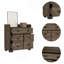 Commode 5 tiroirs Edgemont brun foncé-768315936