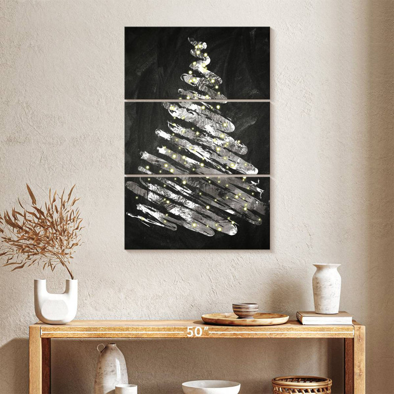 Arbre à tableau noir I, H 38 po x l 24 po