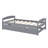 Platform Bed With Trundle Bed-980933042