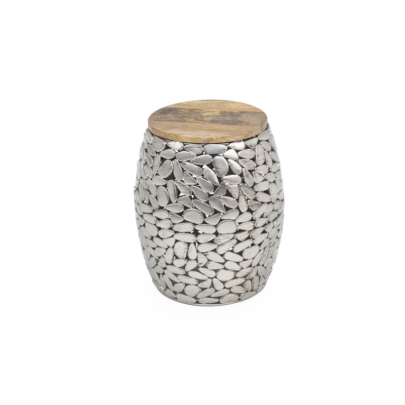 Schaumburg Metal Accent Stool