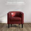 Fauteuil demi-tonneau de 26,77 po Munson-336023565