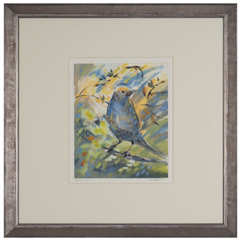 Blue Song 3 Print by Daughdrill