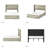 Carlyon Upholstered Platform Bed with Washable Slipcover and Under-bed Storage-92410734-92442357