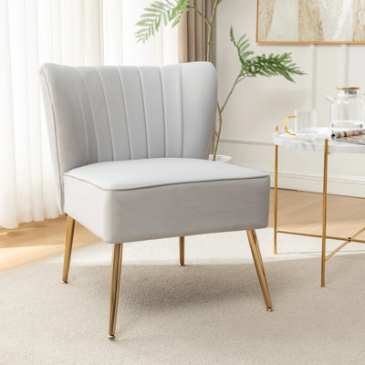 Chaise d'appoint rembourrée Kyshawna