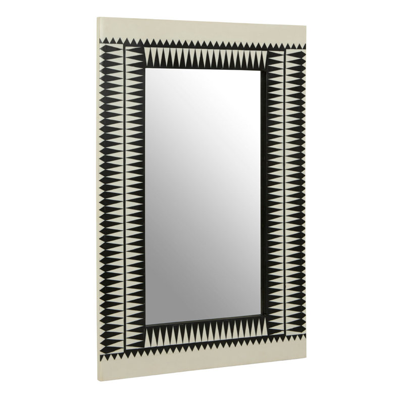 Faulkner Solid Wood Flat Wall Mirror