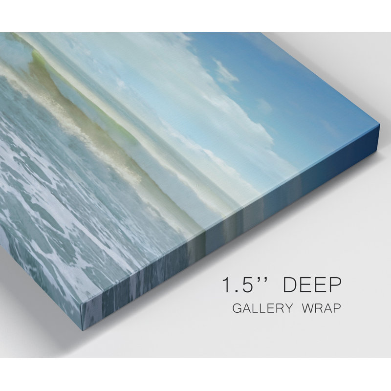 Surf is up - Impression sur toile tendue, H 24 po x l 12 po x P 1 po