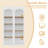 Free Standing 5 Tier Bookshelves, Bookcases Set Of 2, Farmhouse Two-Tone Storage Cabinet With Adjustable Shelves, Modern 72"H Kitchen Pantry Cabinet For Living Room, Home Office, White