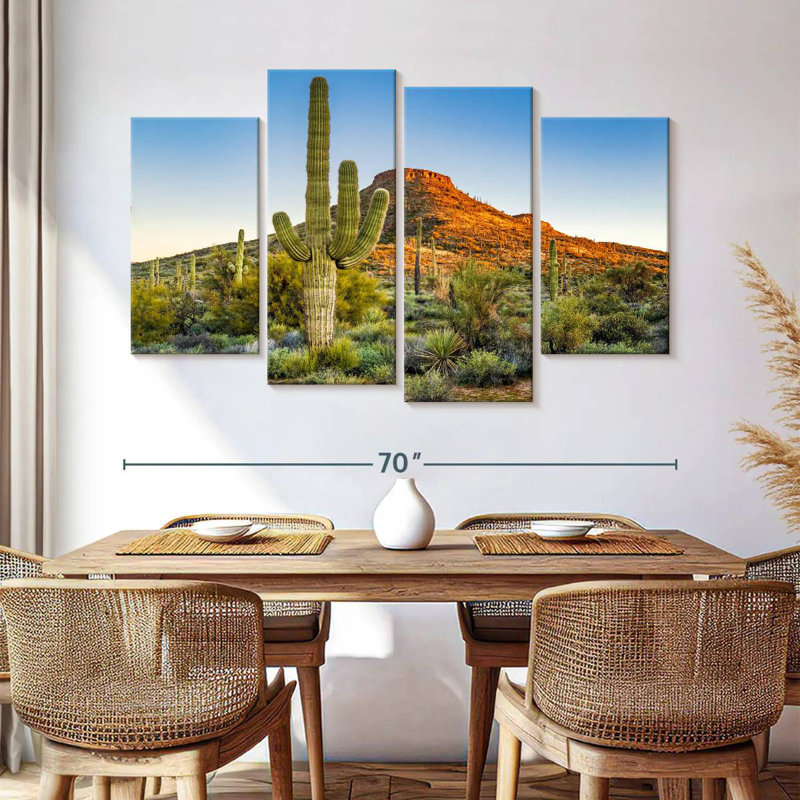 Désert de Sonoran, H 42 po x l 68 po