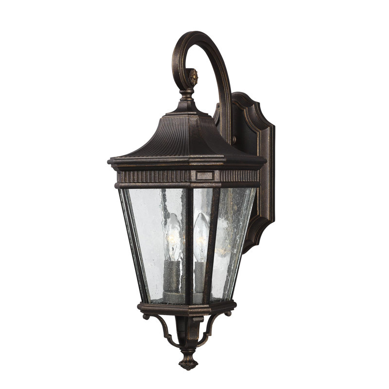Cotswold Lane Small Lantern from Generation Lighting , 20.5" H x 9" W x 11.63" D, Black