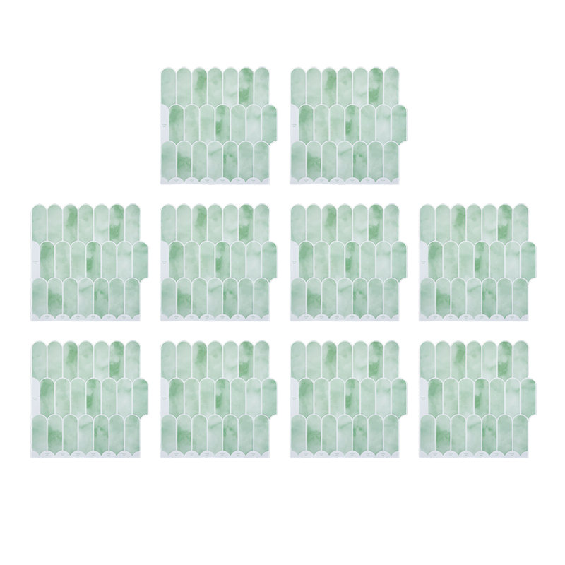 30.5 x 30.5 cm PET/PU Tile , Green