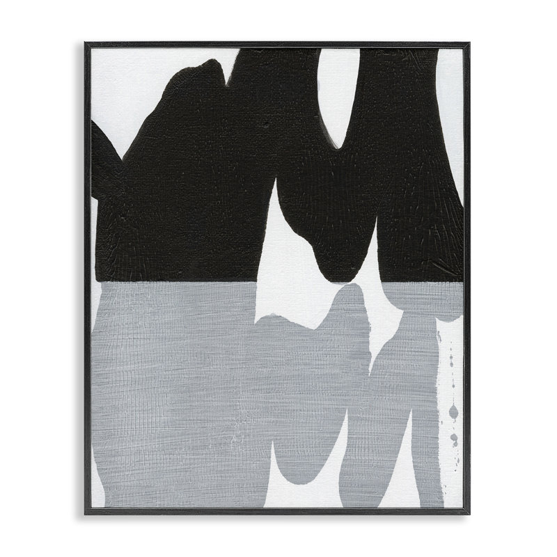 Estampe numérique noire encadrée par Jodi Fuchs, Giclée encadrée noir minuit, H 14 po x l 11 po