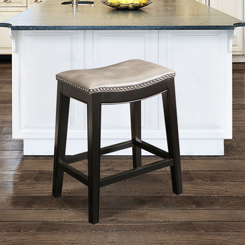 Tabouret de comptoir 25 po Samuels, Gris classique
