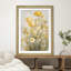 Art mural encadré floral jaune avec tulipes jaunes et jonquilles blanches 26 po x 36 po-126604701-126604697
