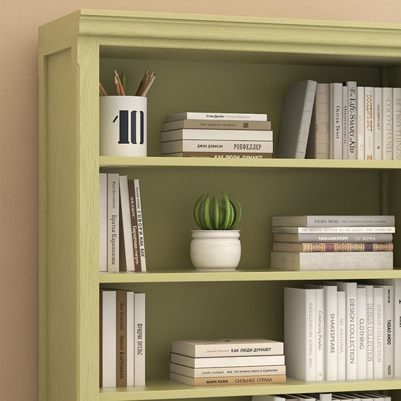 Multifunctional open display storage bookcase, (5 Shelves) 74.8"H x 39.37"W x 13.78"D