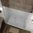 Nautis 30" W x 72'' H Hinged Frameless Shower Door-17315392