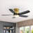 Rita 42" 5-Blade Modern Ceiling Fan Light With 6-Speed Adjustable Wind Speed-1187376889