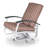Askar Swivel Powder Coated Aluminum Outdoor Lounge Chair-19643682-19643660-19643683
