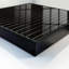 Key cabinet for home, Opens to the left, 30x30x5, White, Elegant vertical lines on a dark background, 