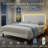  Modern Upholstered Platform Bed with Adjustable Headboard,Velvet Finish,Wide LED Lighted Headboard,No Box Spring Needed,King Size-29259295-29259265