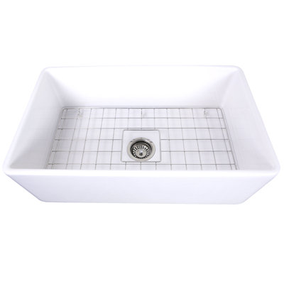 Marisol 30" L x 18" W Farmhouse Kitchen Sink