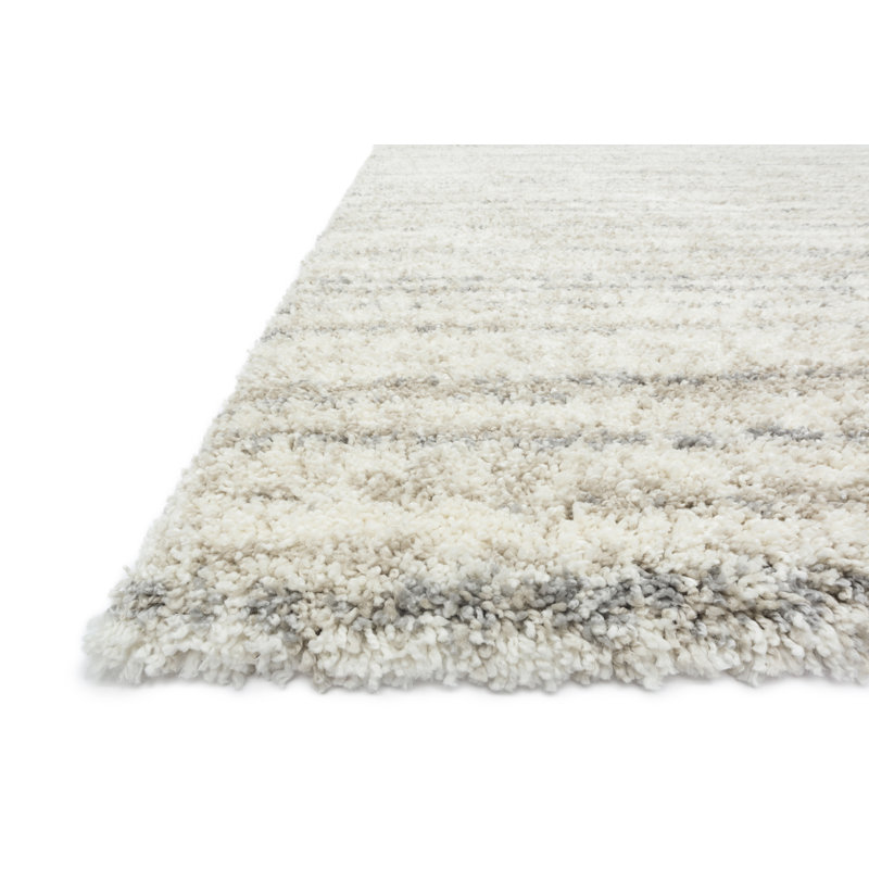 Gimenez Striped Indoor Rug, Rectangle 3'3" x 6'