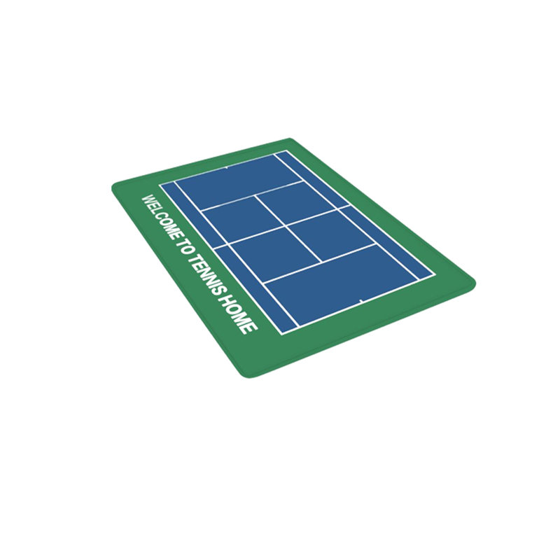 Tapis d'intérieur antidérapant Dezaria, Bleu, L 47,24 po x L 70,86 po
