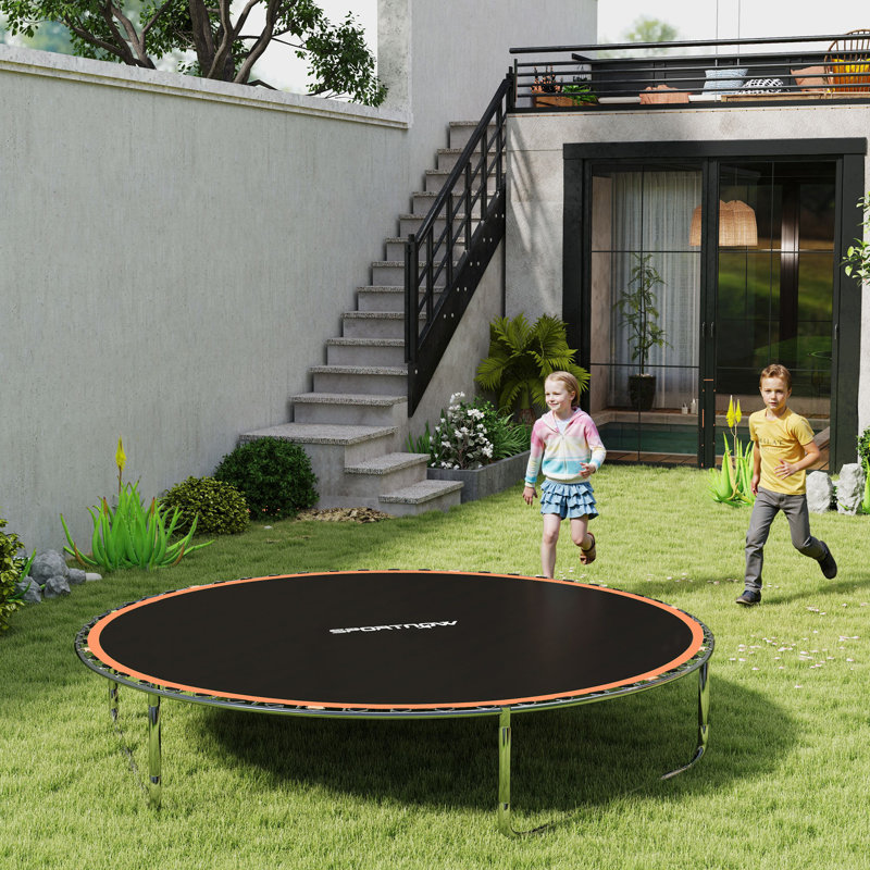 HOMCOM 0.01cm Jumping Surface,  Orange