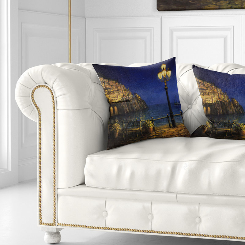 Coussin Schafer Landscape Summer, 16 po x 1 po, Coussin décoratif