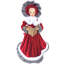 Caroling Hen Dog Family 4 Piece Set