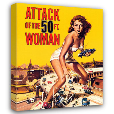 Attaque de la femme de 50 pieds