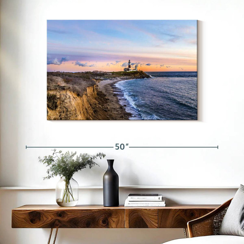 Gillard Long Island Cliffs, 26" H x 39" W
