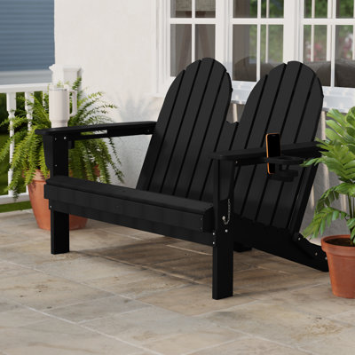 Poly Adirondack 49" Folding Bench