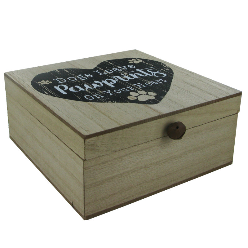 Pets Leave Pawprints Memory Box Pet Choate Decorative Box