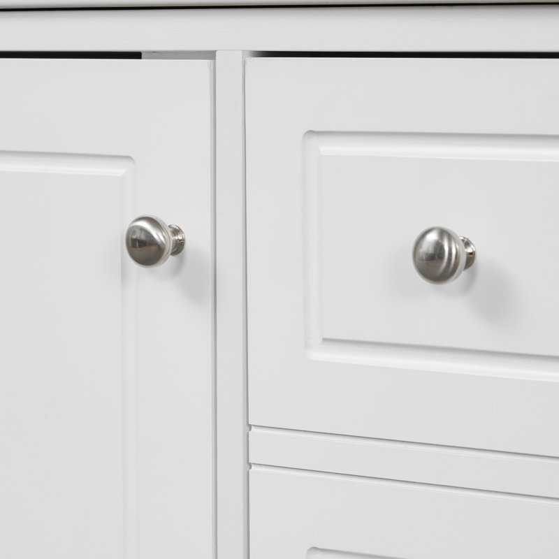 Meuble-lavabo 30 po avec lavabo, Blanc
