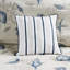 Édredon bleu en coton 7 pièces 180Tc