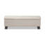 Banc de rangement rembourré Mariana