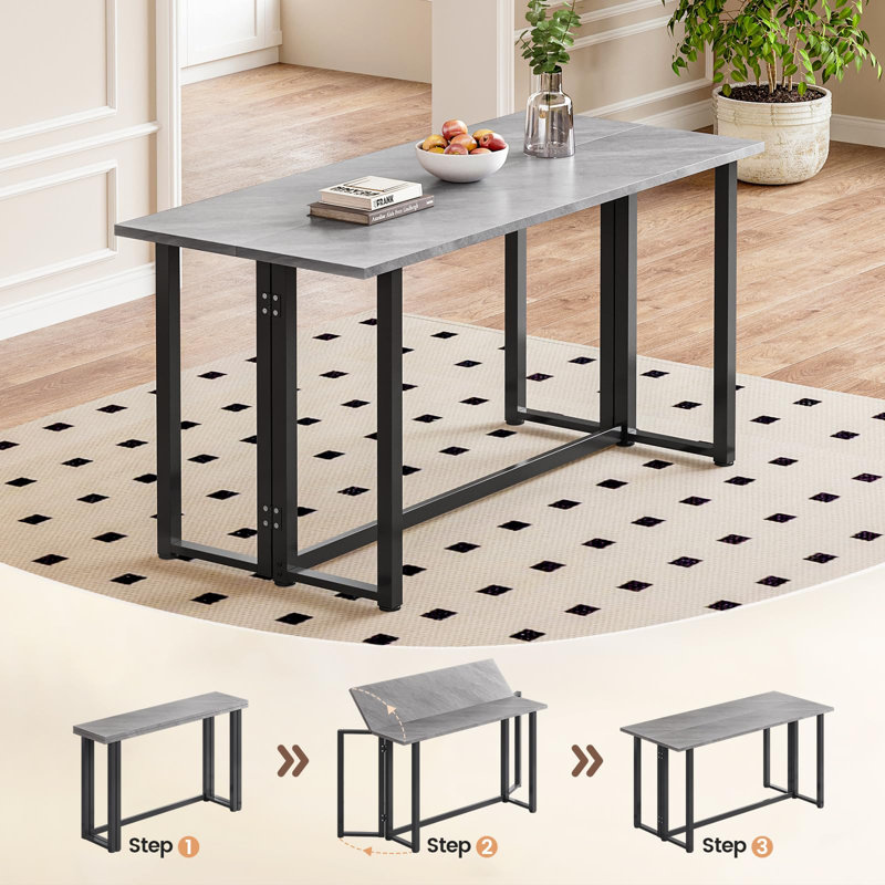 4 - Person Dining Set, Black