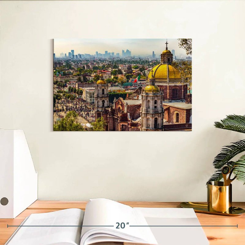 Ravi Basilica In Mexico City, 8" H x 12" W