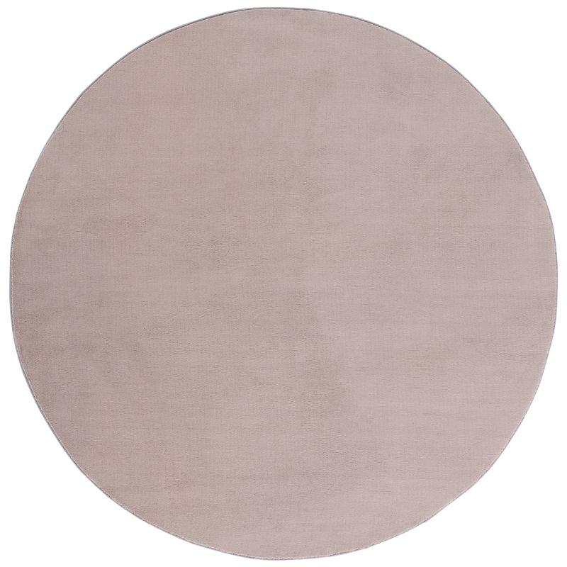 Loft 300 Performance Machine Washable Solid Color Rug, Round 6'