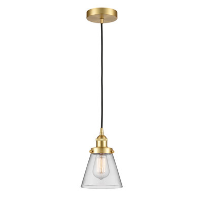 Cone 1 Light Mini Pendant